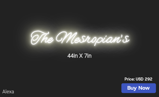 CUSTOM NEON SIGN FOR Ir Karakhanyan