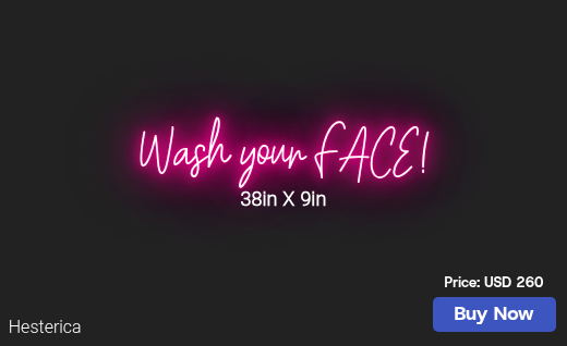 CUSTOM NEON SIGN FOR Cosmocomet8
