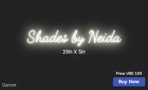 CUSTOM NEON SIGN FOR Nayelicervantes99