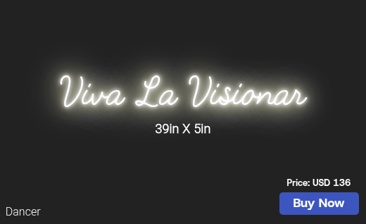CUSTOM NEON SIGN FOR Victoria