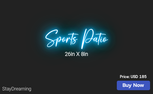 CUSTOM NEON SIGN FOR Dgutrich