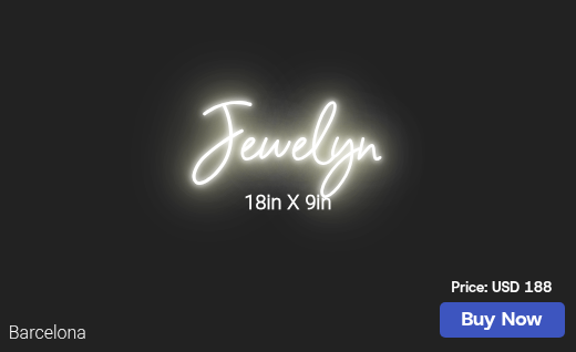 CUSTOM NEON SIGN FOR Bevann Selfexpressions