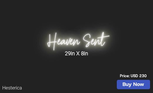 CUSTOM NEON SIGN FOR Itzmelzworld