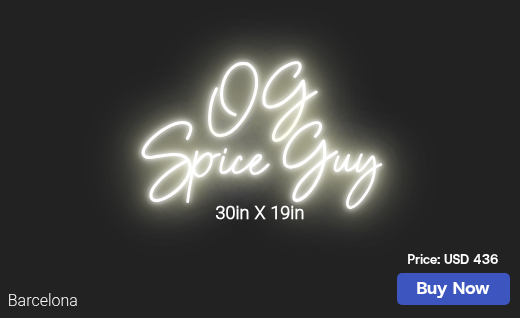CUSTOM NEON SIGN FOR Rob
