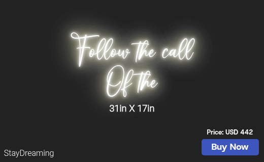 CUSTOM NEON SIGN FOR Ejboyd11