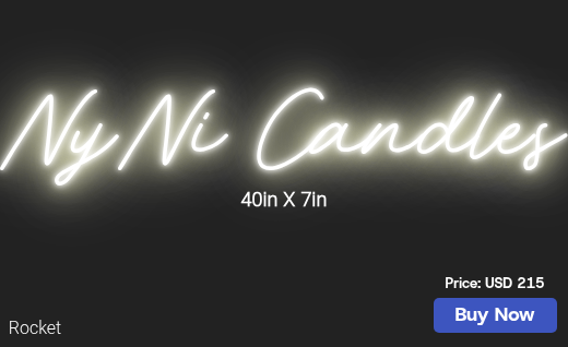 CUSTOM NEON SIGN FOR Ninadennine334