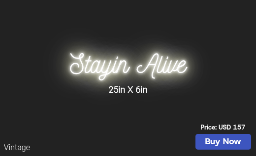 CUSTOM NEON SIGN FOR Tlm629
