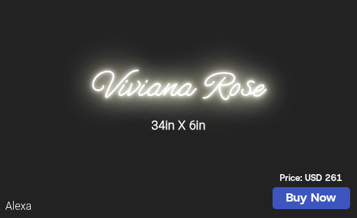 CUSTOM NEON SIGN FOR Hannahvargashv12
