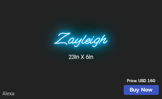 CUSTOM NEON SIGN FOR Jassirenae