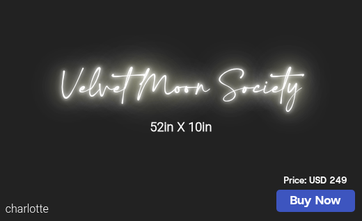 CUSTOM NEON SIGN FOR Mrsgalvezv