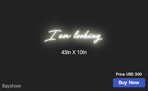 CUSTOM NEON SIGN FOR 5366sid