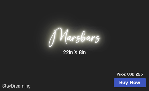 CUSTOM NEON SIGN FOR Hunzallah