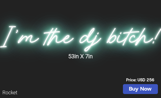 CUSTOM NEON SIGN FOR Jeffreydean94