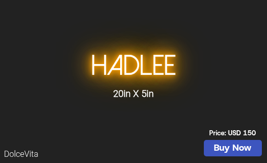 CUSTOM NEON SIGN FOR E Moore416