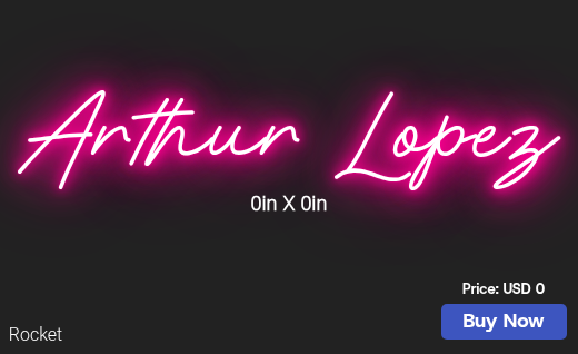 CUSTOM NEON SIGN FOR Joseph