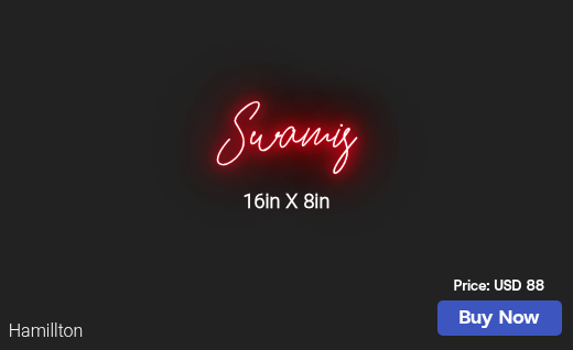 CUSTOM NEON SIGN FOR Digitaltobolsky