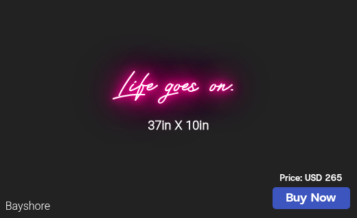 CUSTOM NEON SIGN FOR Vettfan1