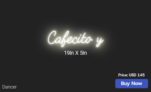 CUSTOM NEON SIGN FOR Customercare