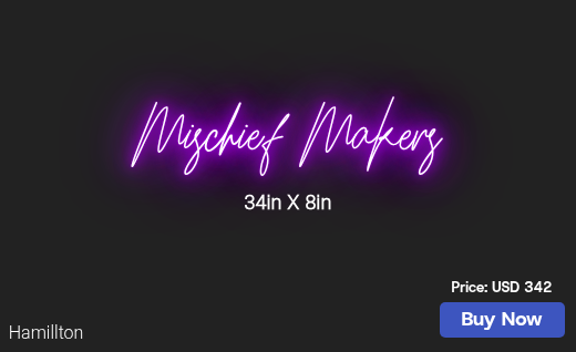 CUSTOM NEON SIGN FOR Angelahhr