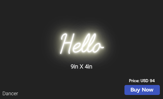 CUSTOM NEON SIGN FOR Khizra Farrukh