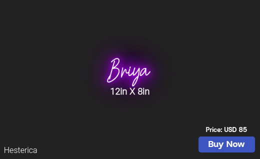 CUSTOM NEON SIGN FOR Dbuzco