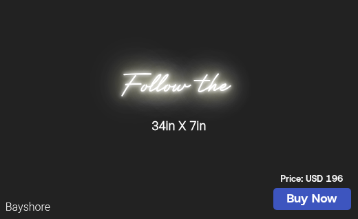 CUSTOM NEON SIGN FOR Ejboyd11