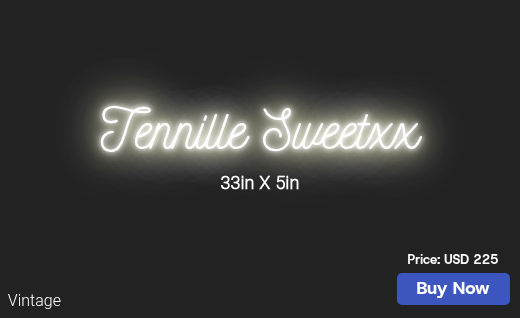CUSTOM NEON SIGN FOR Brookettaylor