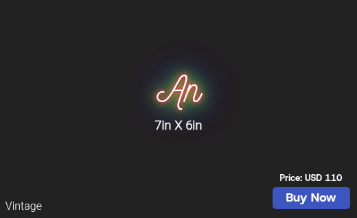 CUSTOM NEON SIGN FOR Shanny X3