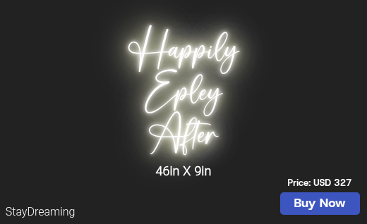 CUSTOM NEON SIGN FOR Christinesueh