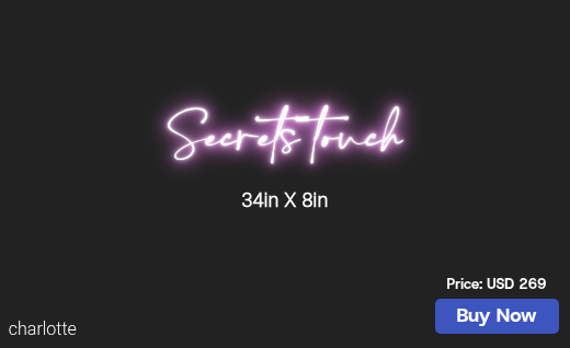 CUSTOM NEON SIGN FOR Min Eaccnt3