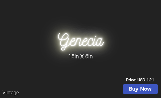 CUSTOM NEON SIGN FOR Nosha1213