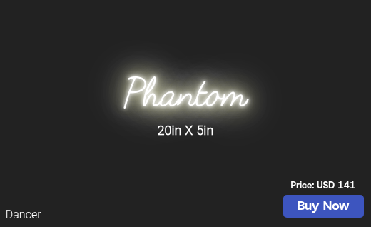 CUSTOM NEON SIGN FOR Dchap26