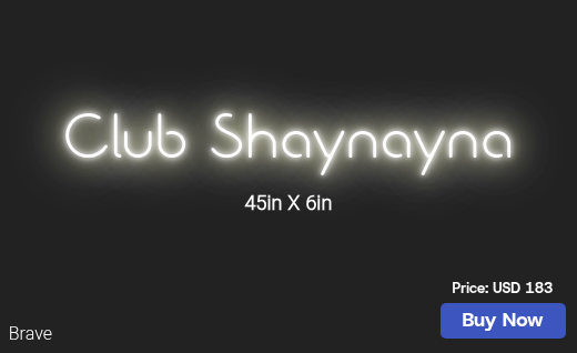 CUSTOM NEON SIGN FOR Striverosucceed66