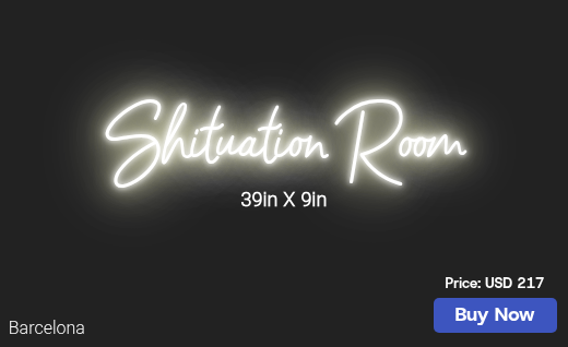 CUSTOM NEON SIGN FOR Alw8792
