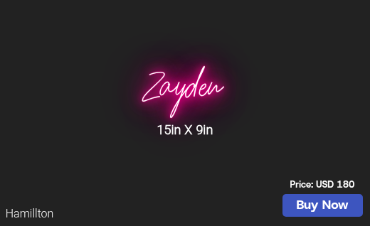 CUSTOM NEON SIGN FOR Jynni2011