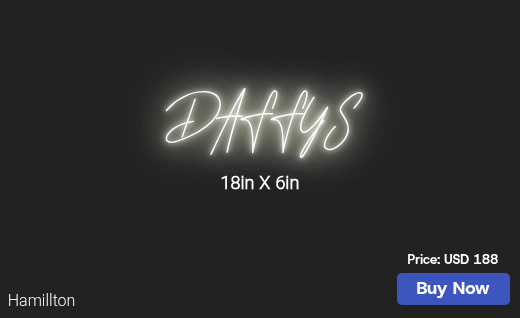 CUSTOM NEON SIGN FOR Davidconnin2