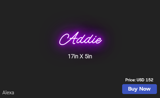 CUSTOM NEON SIGN FOR 4valeriesmith