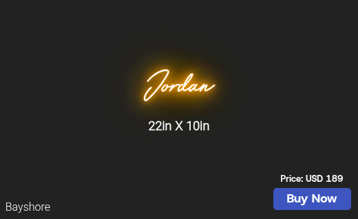 CUSTOM NEON SIGN FOR Doctortobithompson