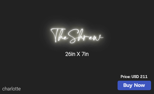 CUSTOM NEON SIGN FOR Heathfurnishing2020
