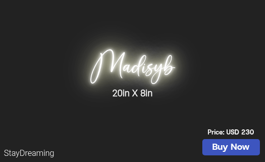 CUSTOM NEON SIGN FOR Hipkl05