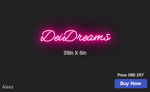 CUSTOM NEON SIGN FOR Jasonlynnjohnston