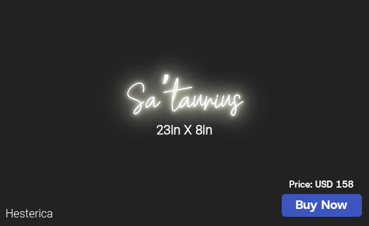 CUSTOM NEON SIGN FOR Svweldon04