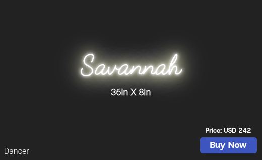 CUSTOM NEON SIGN FOR Bellexoxo143