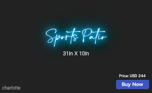CUSTOM NEON SIGN FOR Dgutrich