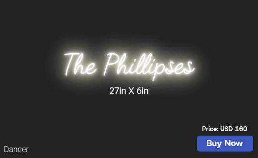 CUSTOM NEON SIGN FOR Theobfive