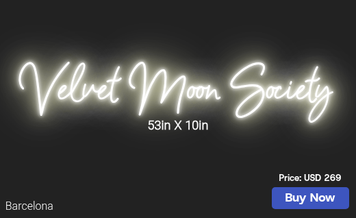 CUSTOM NEON SIGN FOR Mrsgalvezv