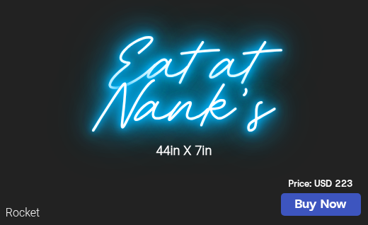 CUSTOM NEON SIGN FOR Danielnank