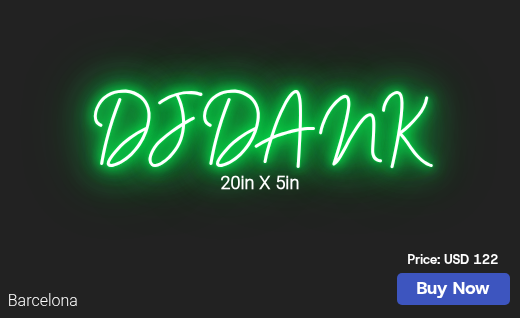 CUSTOM NEON SIGN FOR Jordonrene