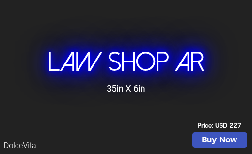 CUSTOM NEON SIGN FOR Kimberly EdenLaw