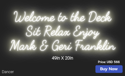 CUSTOM NEON SIGN FOR Franko6185